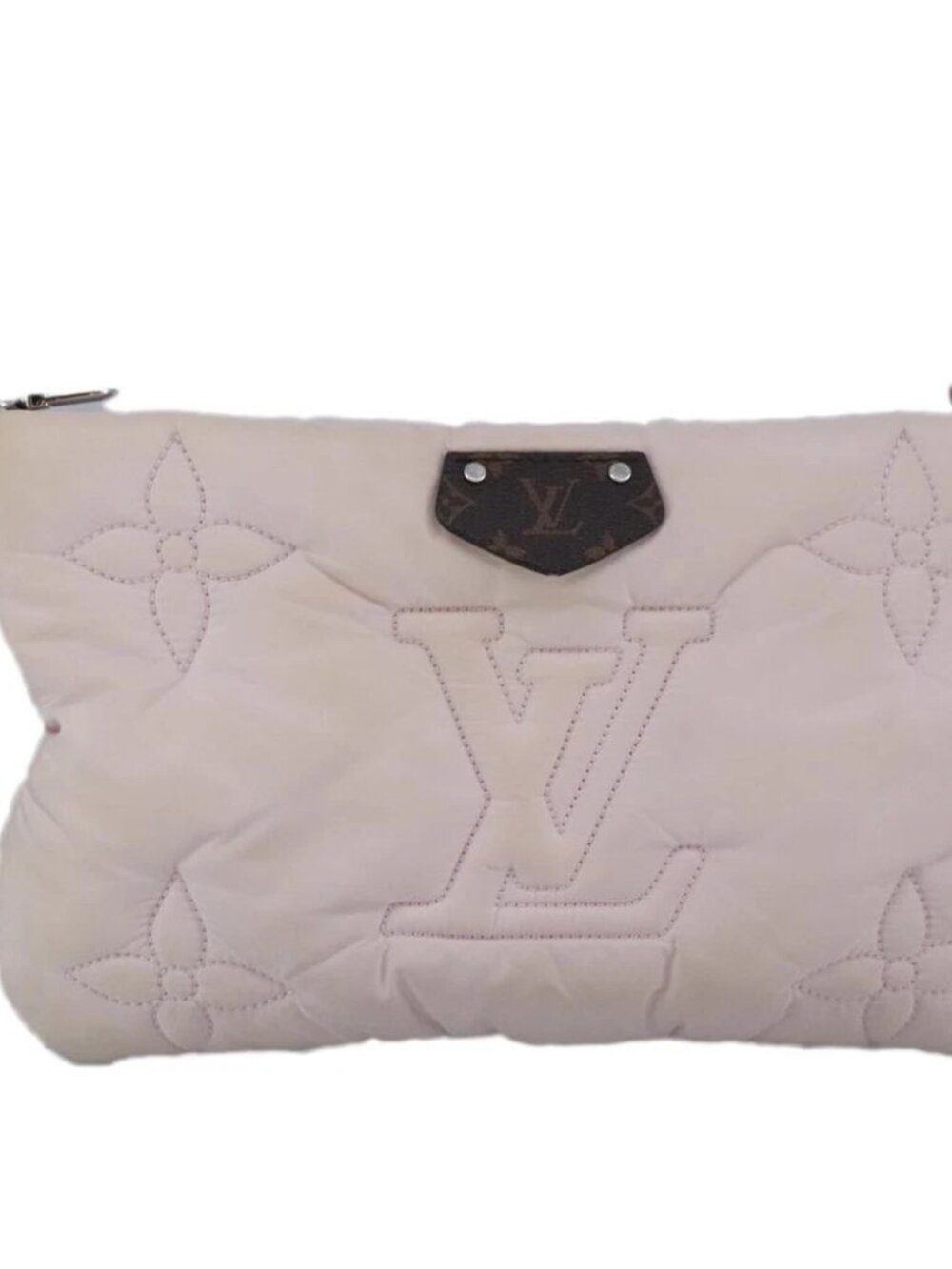 LOUIS VUITTON Maxi Multi Pochette Accessories Bag Nylon Pink M21056 - Picture 2 of 16